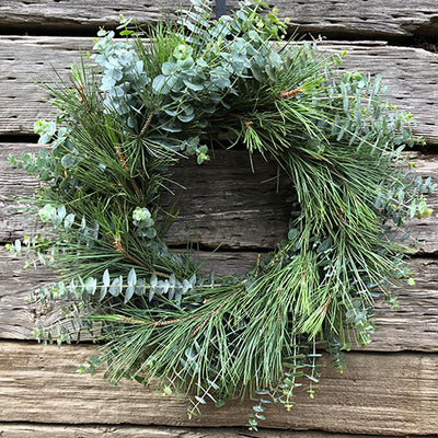 green wreath from monthly subscription