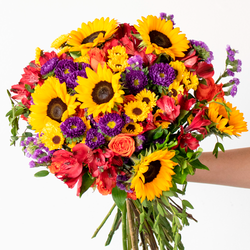 Close Companion Sunflower Bouquet