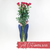 Sky High Red Roses