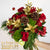 Seasons Greetings Holiday Flower Bouquet