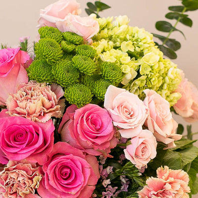 Rose Colored Glasses Flower Arrangement