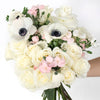 Hug Me White and Pink Flower Arrangement