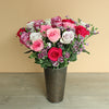 Heart on Your Sleeve Romantic Flower Arrangement