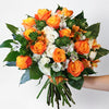 Papaya Delight Orange Flower Bouquet