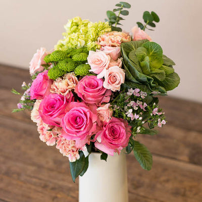 Rose Colored Glasses Flower Arrangement