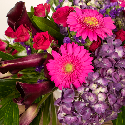 Make A Statement Hot Pink DIY Flower Arrangement Box