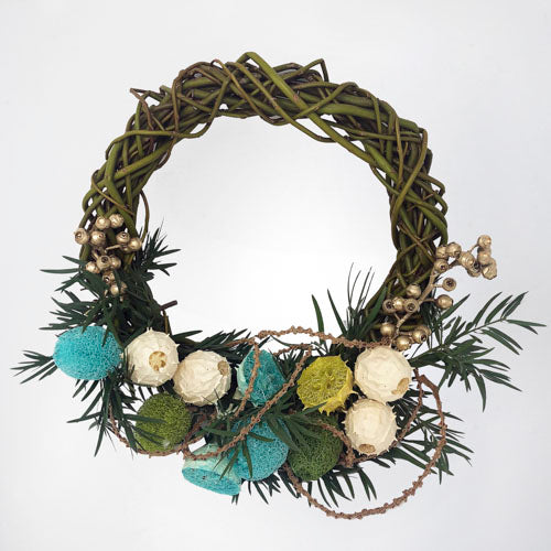 Whimsical Dried Wreath