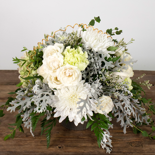 Flourishing DIY Green and White Flower Box