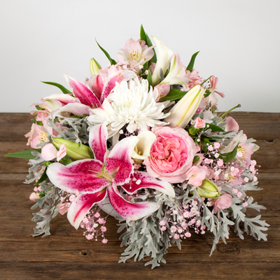 Pink Frosting DIY Fresh Flower Box