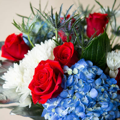 America the Beautiful Flower Arrangement
