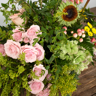 Peach Lemonade DIY Flower Kit