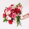 Sweet Swirls Rose Flower Bouquet