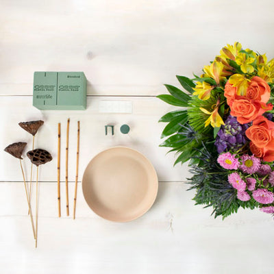 Happy Go Lucky Bright DIY Flowers Box