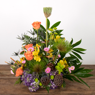 Happy Go Lucky Bright DIY Flowers Box